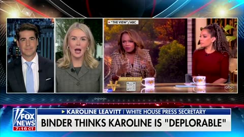 LEAVITT: “With all due respect to my predecessor, [KJP] is one of the main culprits