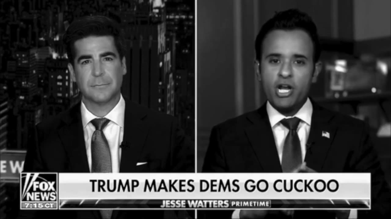 Jesse Watters with Vivek Ramaswamy : The Cuckoo Clock of Boom Or Doom