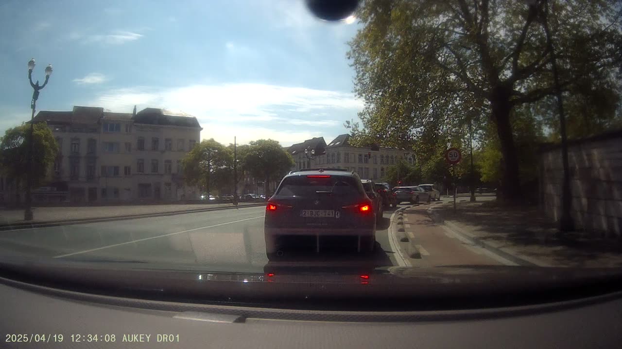 Fahrt durch Brüssel - Teil 1 - 19.04.2025