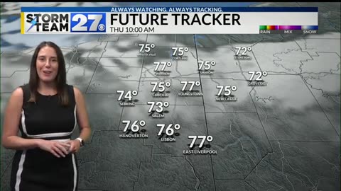 AUGUST 12 2025 WKBN 27 FIRST NEWS MORNING WEATHER FORECAST