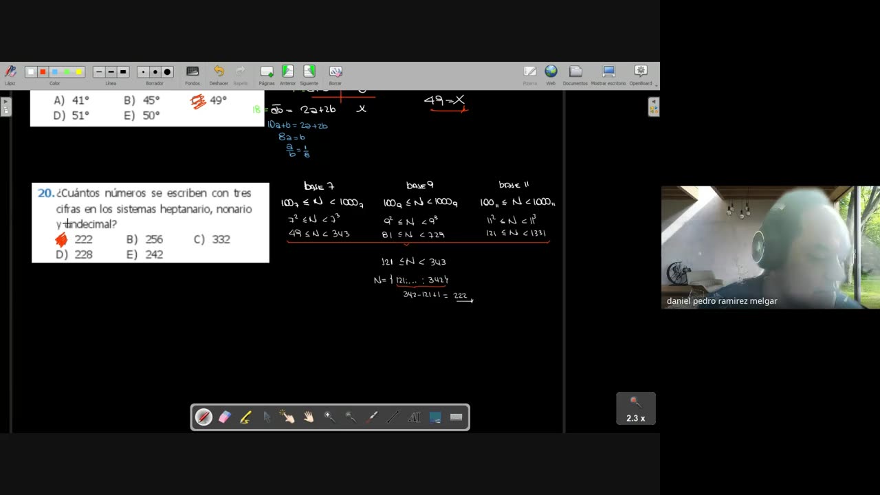 PAMER SEMESTRAL 2023 | Seminario | Aritmética