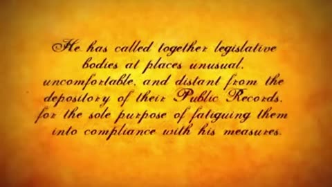 Have you ever heard the Declaration of Independence read out loud?