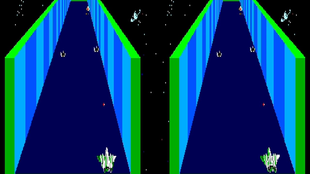 Master System Longplay 061 Zaxxon 3-D stereo