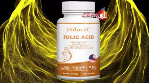 Effetto dell'acido folico sul corpo