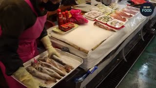 Giant Octopus Recipe by a Korean Grandma | Korean Street Food