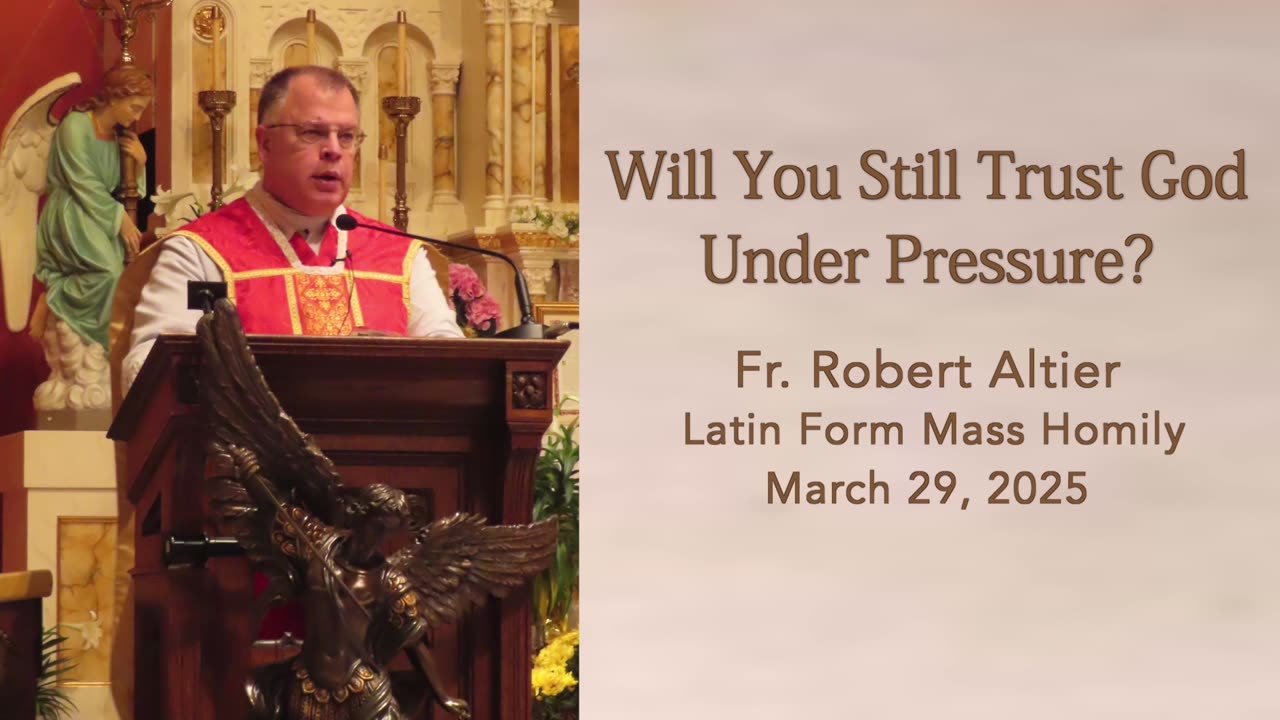 Will You Still Trust God Under Pressure?