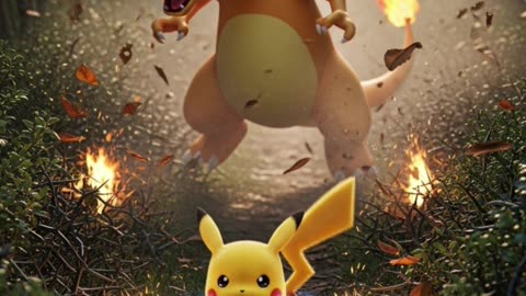 Pikachu help hungry pokemon