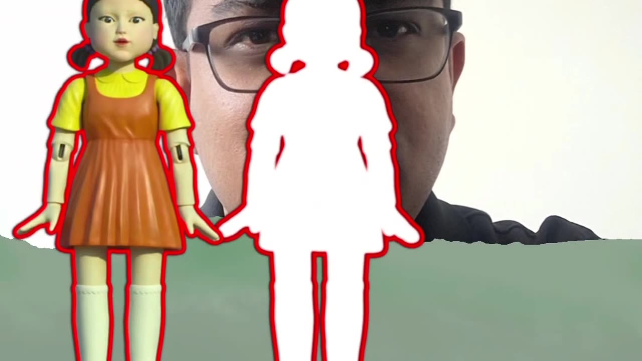 Squid Game Doll Pause Challenge #pausegame #squidgame