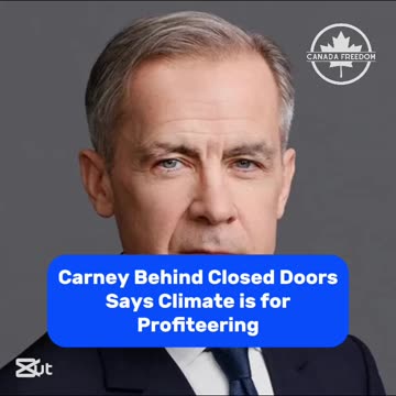Mark Carney Is Going To Profit From Climate Policies