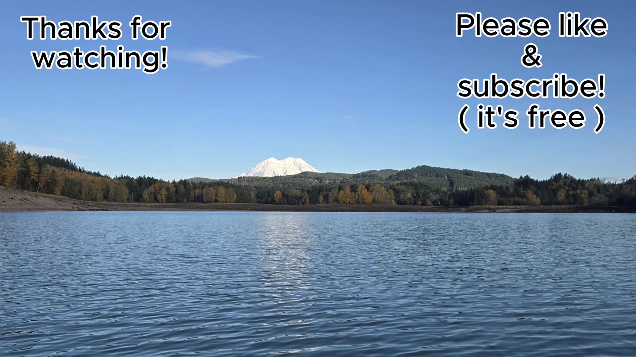 Kayaking Alder lake.
