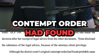 Court THREATENS DOJ Lawyers