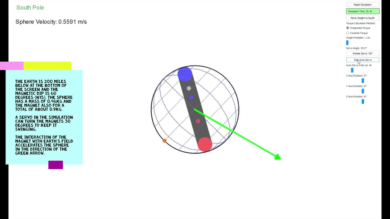 Simulation and Reality Magnets in Space.mp4