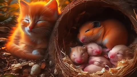 "Rat Saves Cat Puppy 🐭🛡️ Then Cat Saves Rat Baby! | Unlikely Animal Heroes | Must Watch"
