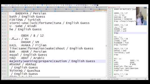 LIT/HIST/CS 528k Lecture: Further exploring the alphabet, history and a trial run mapping words.