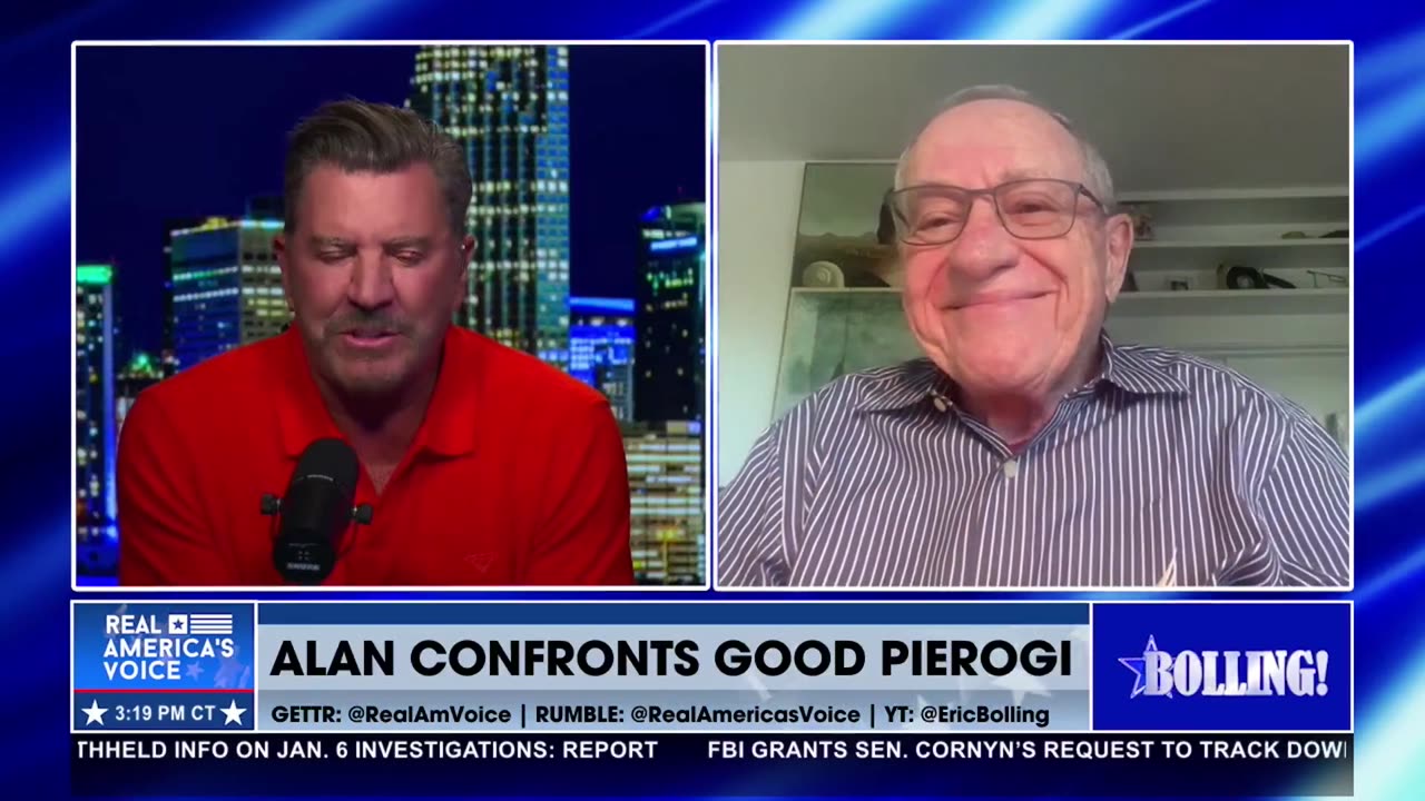 DERSHOWITZ CONFRONTS VINDOR AT MARTHA’S VINEYARD FARMER’S MARKET