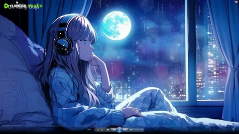 Sleep Fast in Just 3 Minutes 🥱💤 Soothing Rain & Music for Anxiety and Depression