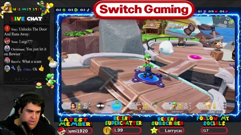 Super Mario Party Jamboree LIVE with Viewers on Nintendo Switch 2!
