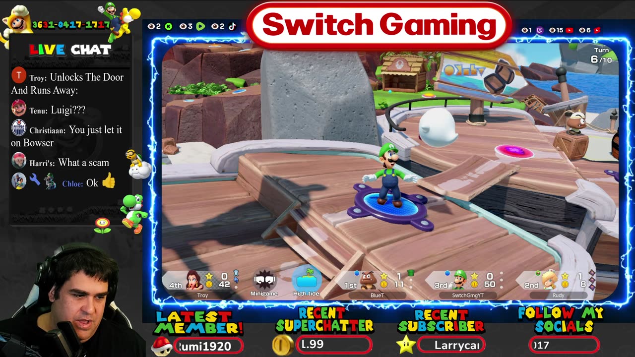 Super Mario Party Jamboree LIVE with Viewers on Nintendo Switch 2!