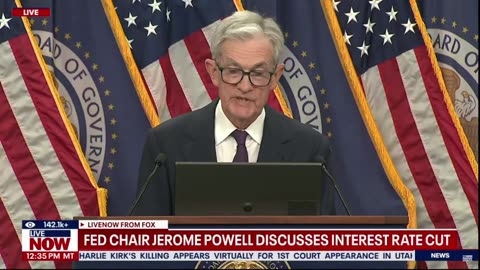Abysmal interest rate cut of only 0.25 basis points - Jerome again blames President Trump's Tariffs