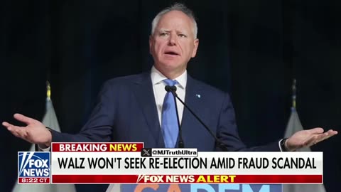 Tim Walz isn’t seeking reelection amid the Somali Fraud Scandal