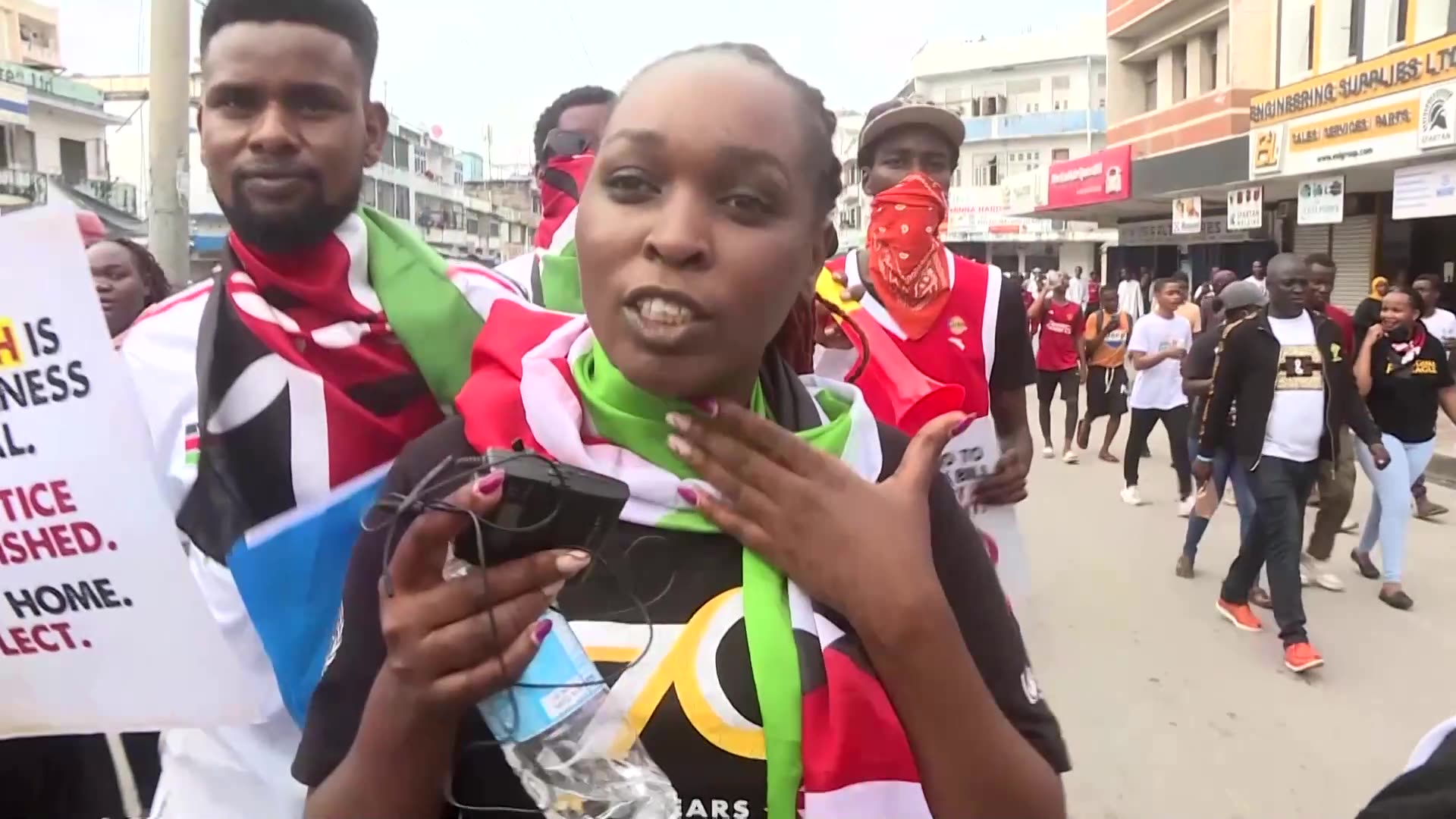 Protests in Kenya leave dozens hospitalized with bullet wounds