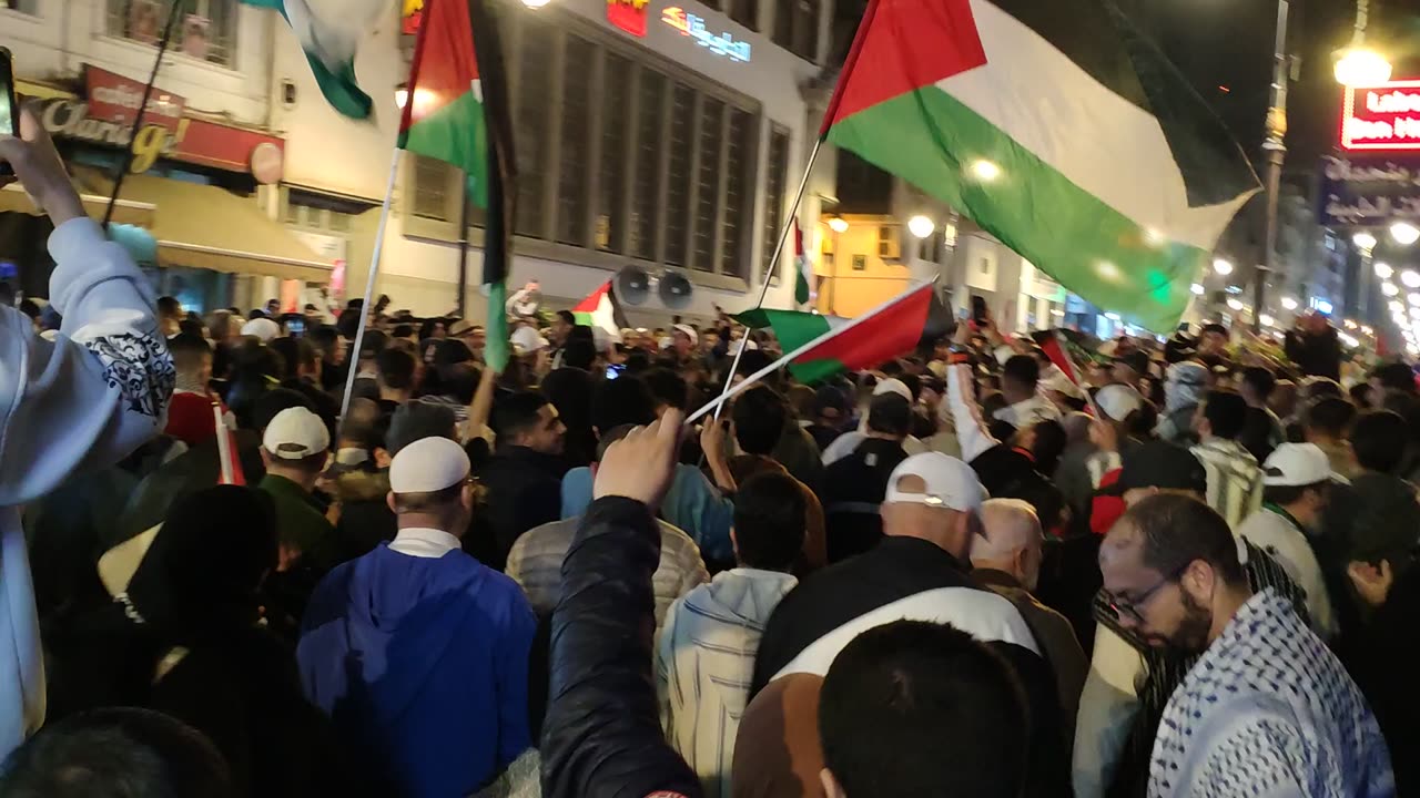 إحياء الذكرى 49 ليوم الأرض الفلسطيني من طنجة 29 03 2025 رضوان القسطيط