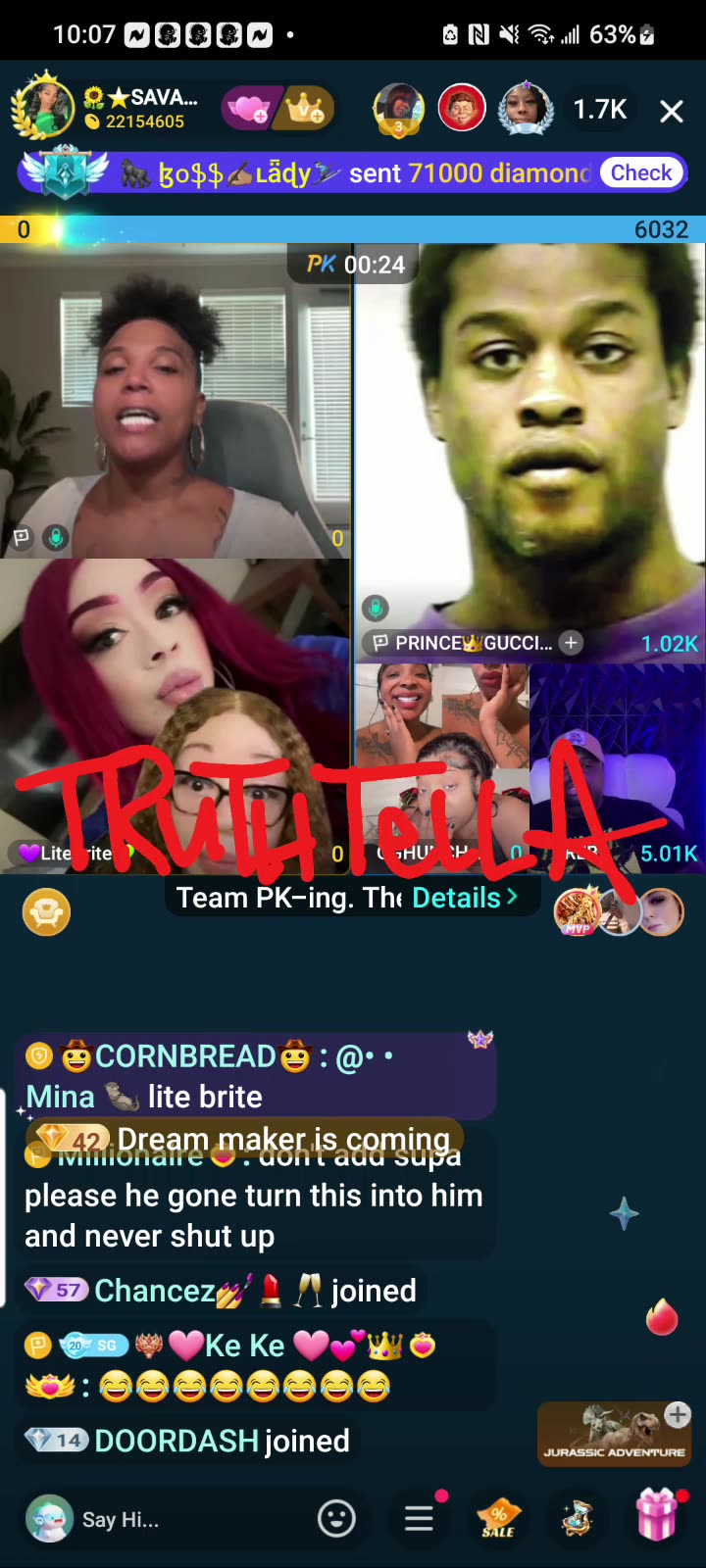 SAVANNA MARIA GARCIA TEAM PK WITH LITE BRITE