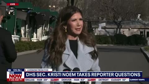 DHS Sec. Kristi Noem on Minneapolis ICE presence