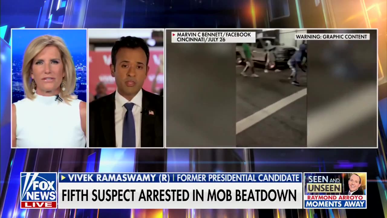 Vivek Ramaswamy Appears on FNC’s ‘The Ingraham Angle’ 8.4.25