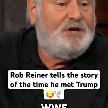 Rob Reiner On the Time He Met Trump #robreiner #trump #democrats