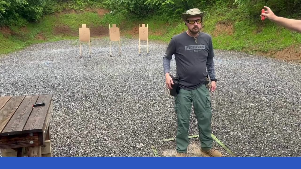 The Classic "Turn, Shoot, Reload" IDPA Drill