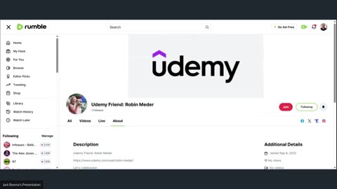 Udemy Friend: Robin Meder