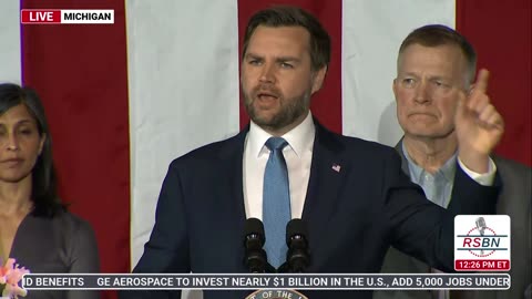 VP JD Vance Visits a Manufacturing Plant and Gives Remarks - 3/14/25