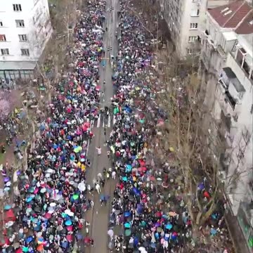 Protesta ne Beograd