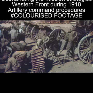 US Artillery Communication Procedures 1918