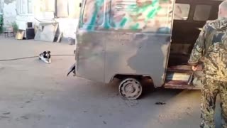 Russian Soldiers Arrive Back at Base Riddled with Bullets