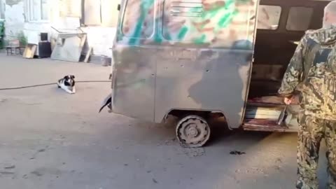 Russian Soldiers Arrive Back at Base Riddled with Bullets