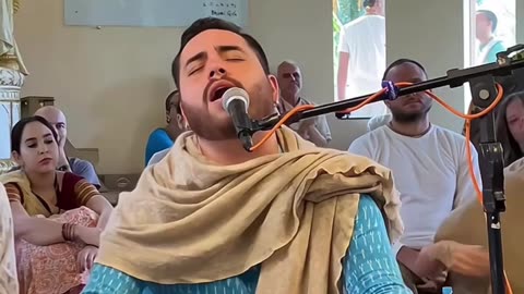 Temple kirtan at Iskcon Nova Gokula, Brazil December 2025