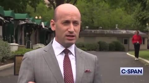 Steve Miller discussing due process for illegals to press