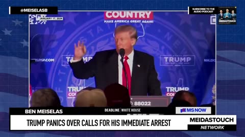 Trump PANICS Over CALLS for HIS IMMEDIATE ARREST