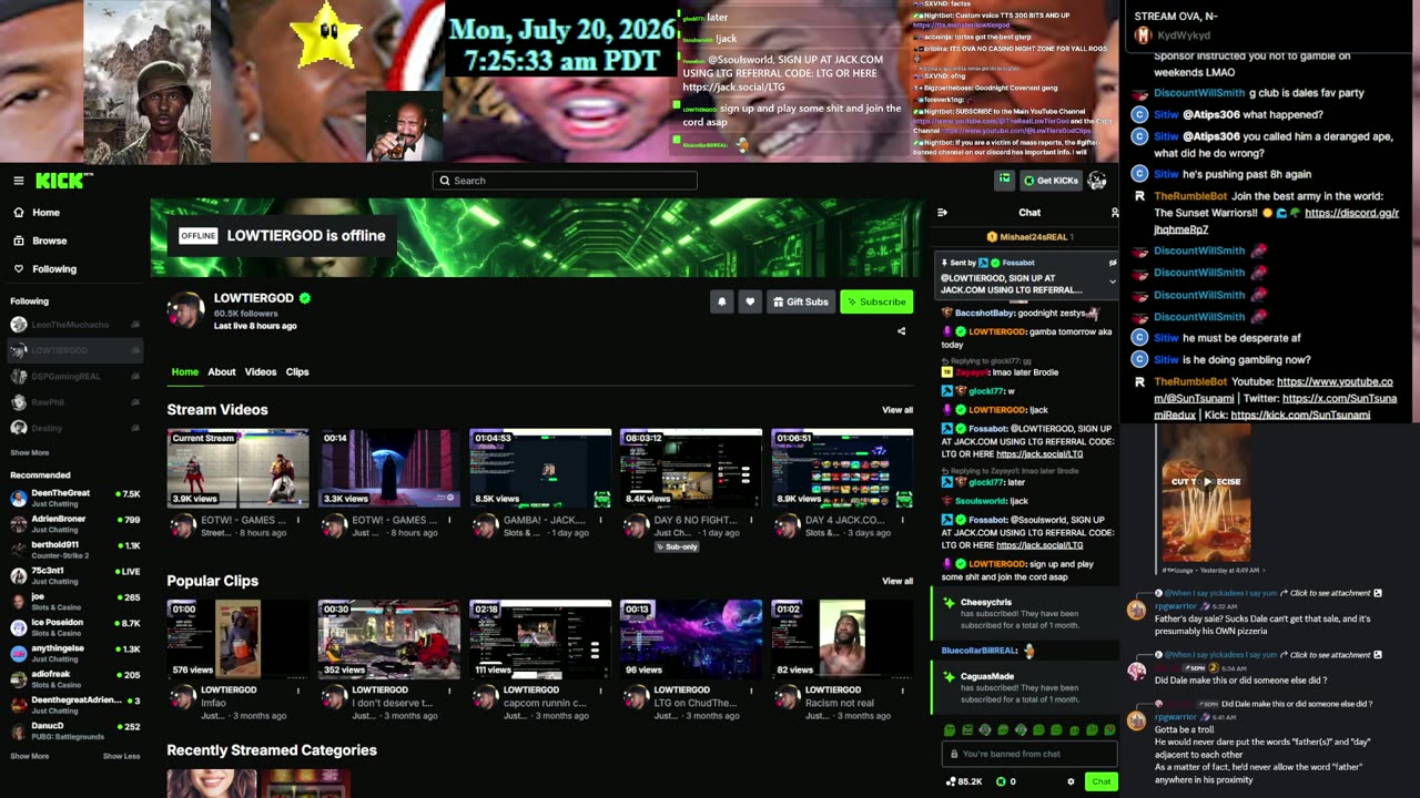 | LowTierGod Restream Live 🔴