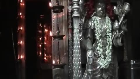 SWASTIKA (HAKENKREUZ) & STAR OF DAVID (SHATKONA) IN A HINDU TEMPLE CALLED SRI VENKATARAMANA TEMPLE MULKI INDIA