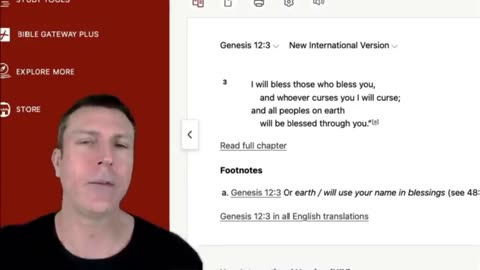 Mark Dice Reviews Genesis 12:3 and Discovers There is NO MENTION OF ‘ISRAEL’