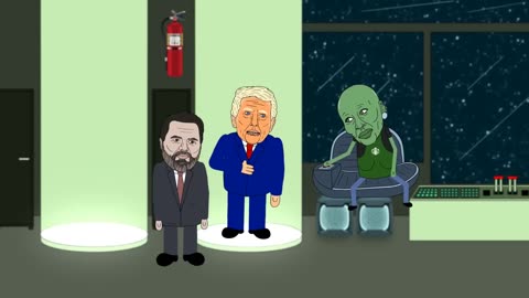 Donald Trump and JD Vance Are Abducted😝 by Non Binary Aliens