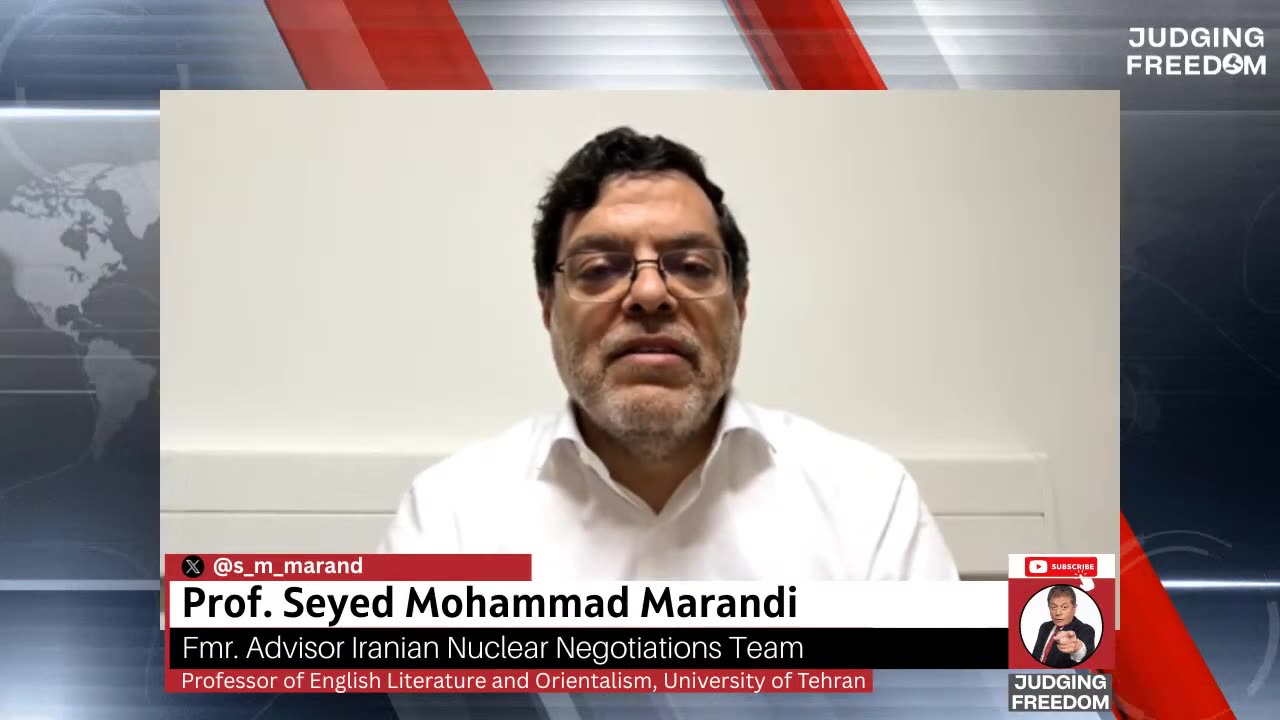 [SPECIAL] Prof. Seyed Mohammad Marandi :The View From Tehran!