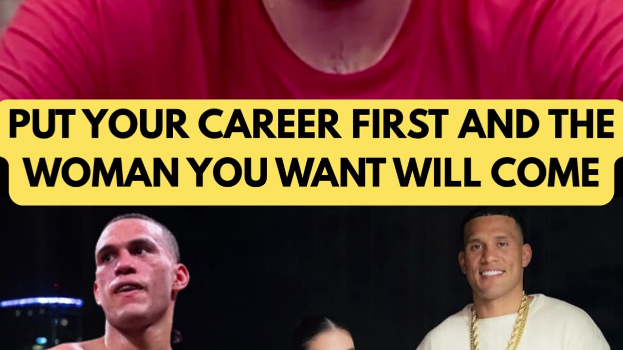 David Benavidez gives advice on how to find a WOMAN in LIFE.