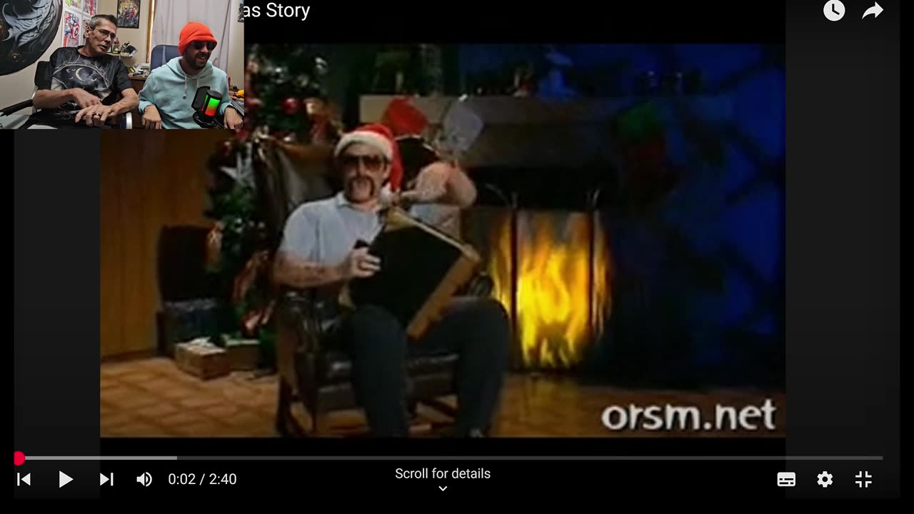 Chopper Read Christmas Carol Skit