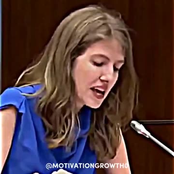 White liberal woman says climate change affects women MORE than men