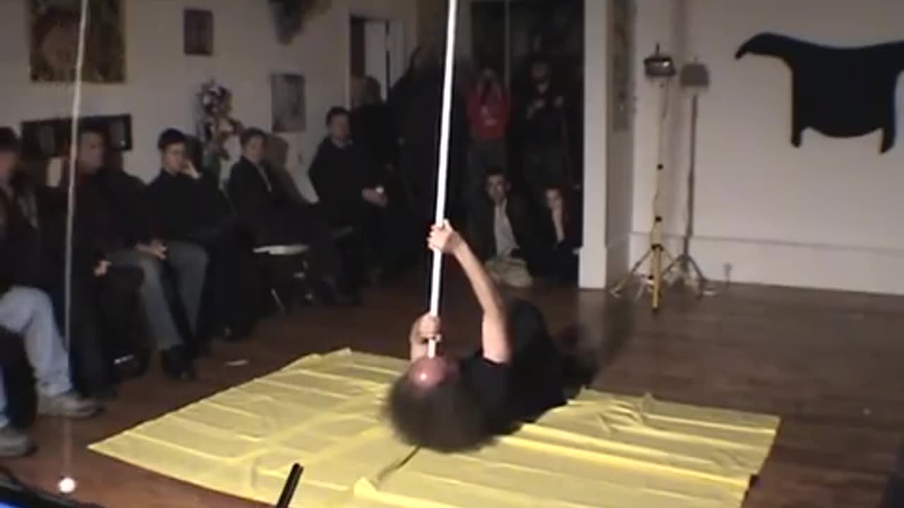 Milan Kohout, Antireligious Performance, New York, 2006