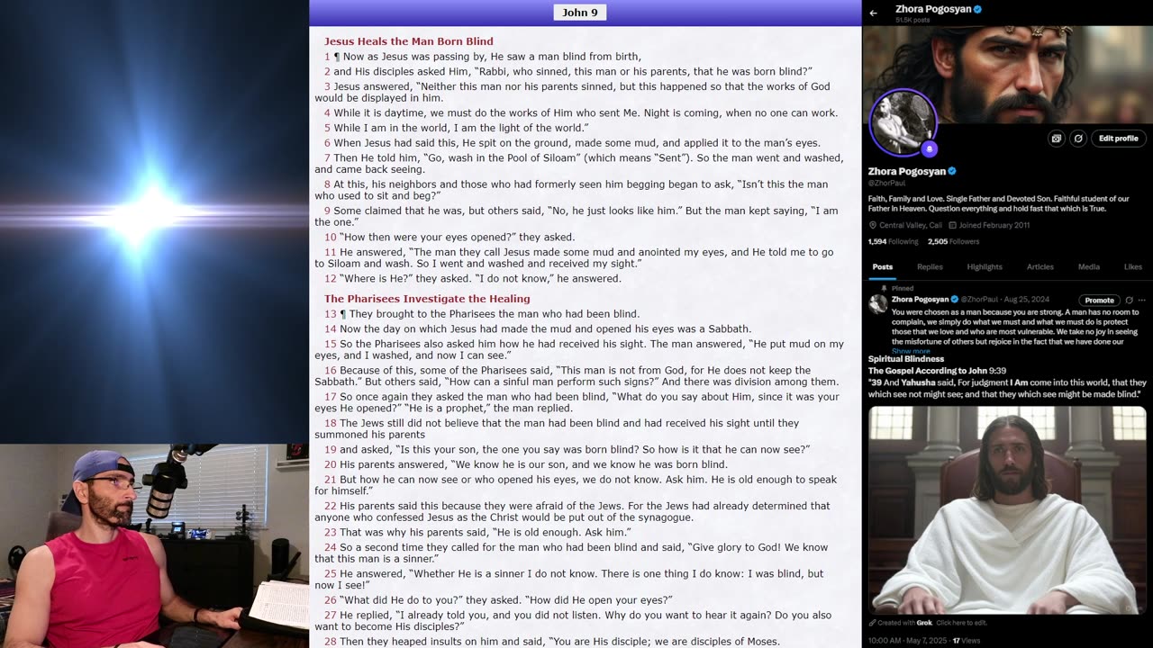 Live: Bible Study-~THURSDAY-~8-~MAY-~2025.